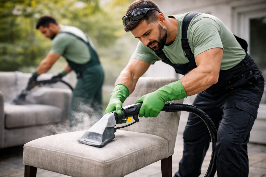 Premium Disinfection and Steam Car Wash Services i